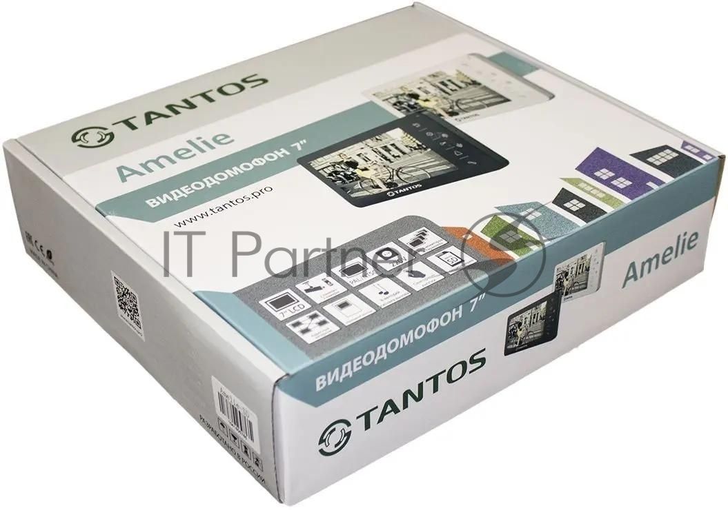 Видеодомофон Tantos Amelie SD, черный, 00-00096752