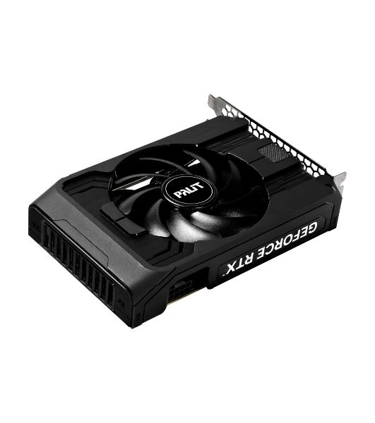 Видеокарта Palit GeForce RTX 5050 StormX OC, NVIDIA RTX 5050, 8 ГБ GDDR6, 128 бит, PCI-e 5.0, 1xHDMI, 3xDP, 2617 МГц