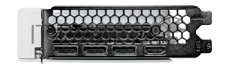 Видеокарта Palit GeForce RTX 5060 Ti WHITE OC, 16 GB GDDR7, 128 bit, 3xDisplayPort, HDMI, GPU 2407 MHz