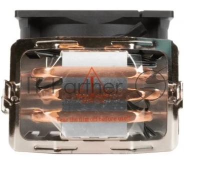 Кулер для процессора Eurocase 3P90 ARGB черный, 92 мм, алюминий/медь, 1800 об/мин, 26.5 дБ, 3 pin, 90 Вт, 135 мм