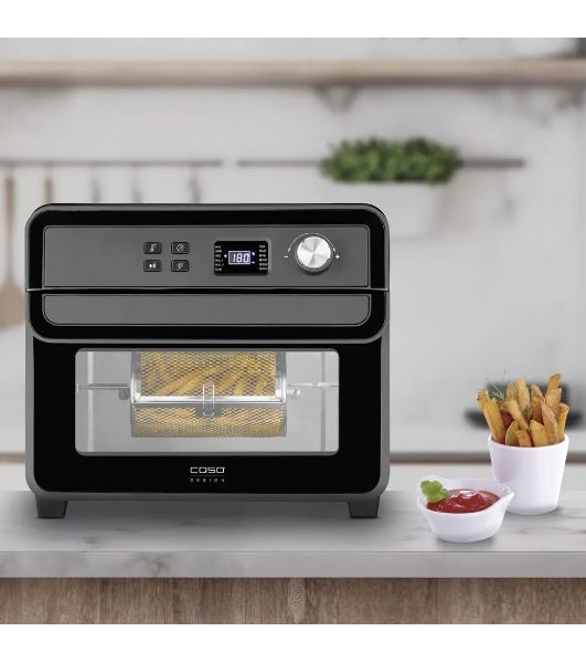 Аэрофритюрница CASO AirFry Chef 1700 чёрный, 1700 Вт, 22 л, 3 кг