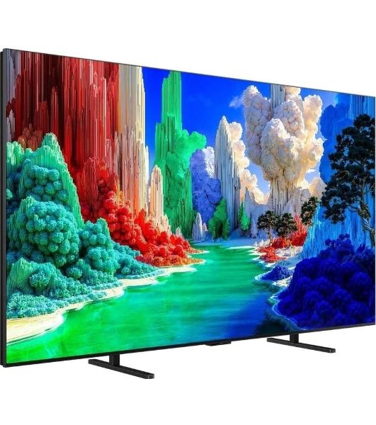 Телевизор TCL 75" 75A400, черный, QLED, 3840x2160 4K Ultra HD, 144 Гц, Google TV, 3 ГБ/32 ГБ