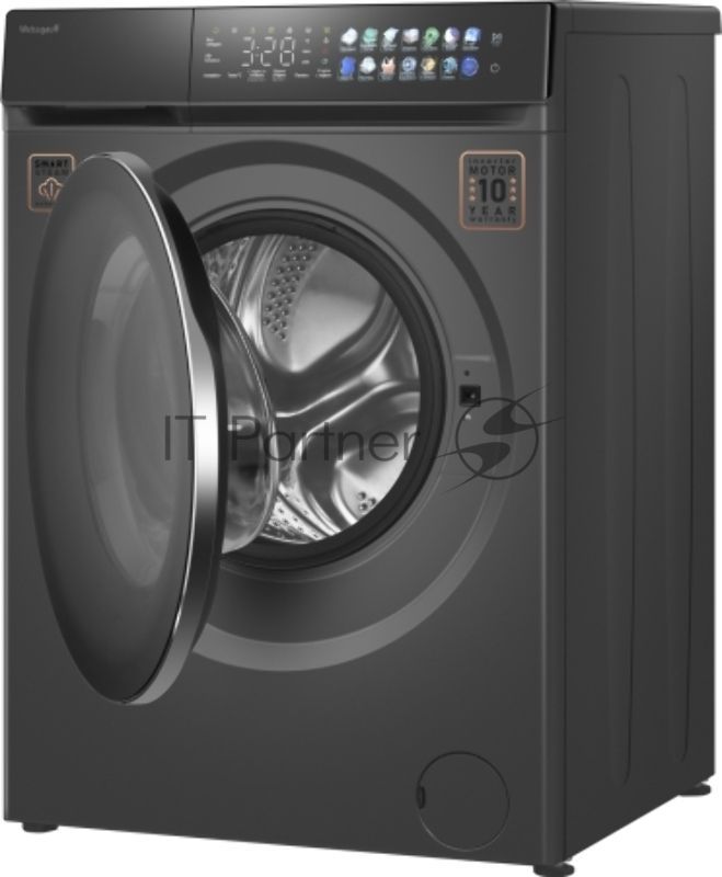 Стиральная машина Weissgauff WM 996 Autodose Inverter Touch серая, загрузка фронтальная 11кг, 1400 об/мин., класс: A+++