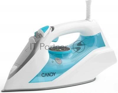 Утюг Candy CI-101 белый/голубой, 2700 Вт, 55 г/мин, 160 г/мин, 500 мл