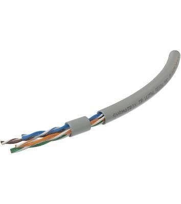 Кабель информационный Sysmatrix TP UUTP4.5ES24.PVC.GY305 кат.5E U/UTP 4 пары 0.5AWG нг(А)-LS внутренний 305м серый