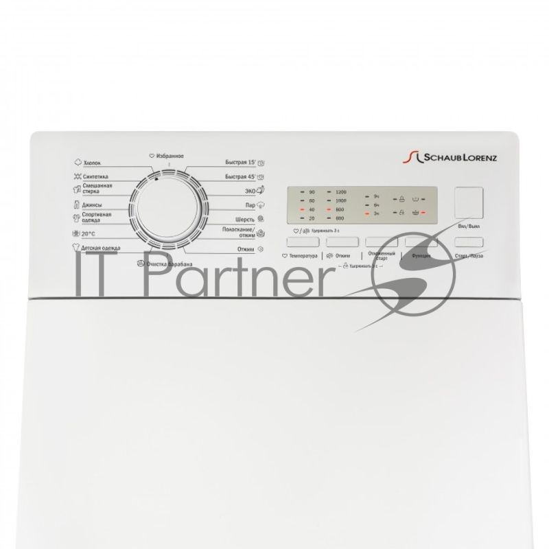 Стиральная машина Schaub Lorenz SLW TW6123 S белая, загрузка вертикальная 6кг, 1200 об/мин., класс: A+++
