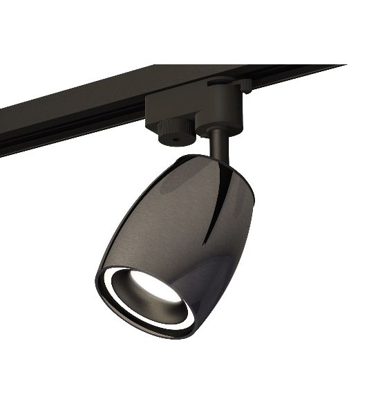 Светильник Ambrella light XT1123010 DCH/SBK/FR черный хром/черный песок/белый матовый MR16 GU5.3 (A2521, C1123, N7111)