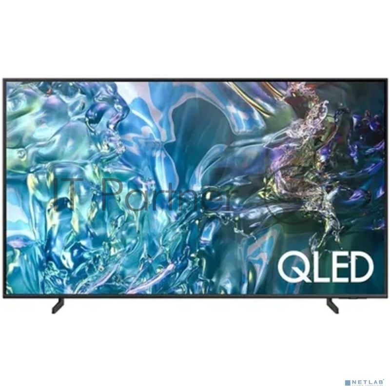 Телевизор Samsung 50" QE50Q60DAUXRU серый QLED UHD 60Hz Tizen