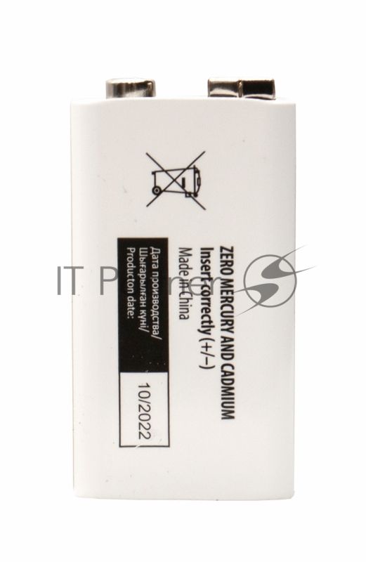 Батарея Buro Alkaline 6LR61 9V (1шт) блистер