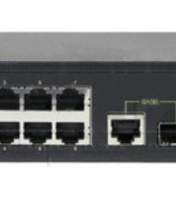 Коммутатор SNR Управляемый коммутатор уровня 2+, 8 портов 1/2.5/5/10GBASE-T, 4 порта 1/10G SFP+ встроенный БП ~220V AC