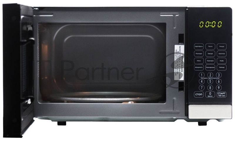 Микроволновая печь Horizont 20L SOLO черный HSD202B 700W