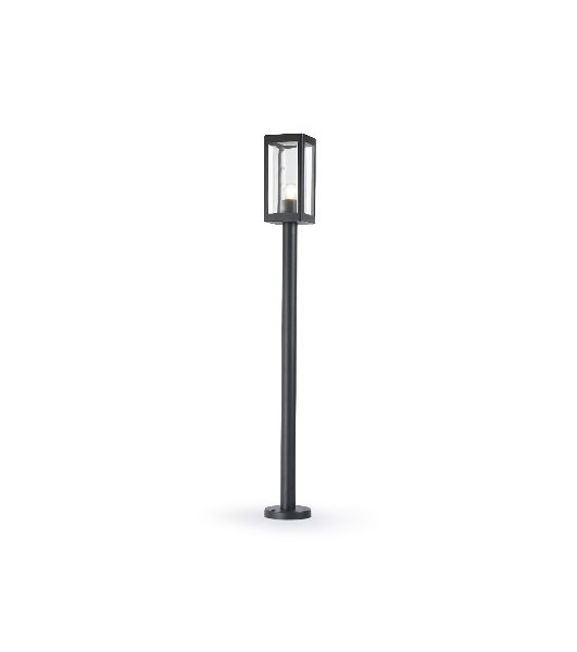 Светильник Ambrella light ST2422 GR/CL серый/прозрачный IP54 E27 max 40W 110*110*1000