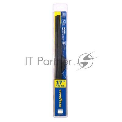 Щетка стеклоочистителя бескаркасная GOODYEAR GY004017 зимняя winter 17'' 43см 4переходника
