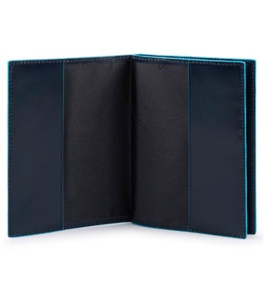 Обложка для документов Piquadro Blue Square PP5246B2R/BLU2 синий натур.кожа
