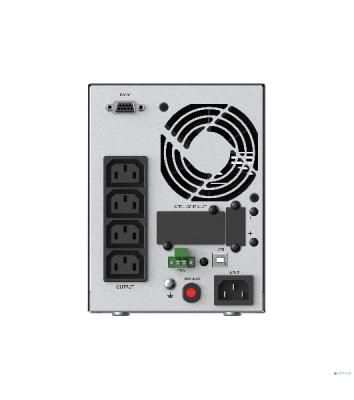 ИБП CBR ESSENCE ESN-1000C Online 1000 VA / 1000 W, Tower, 4 x C13, LCD, HID-USB, RS232, EPO, SNMP slot (ESN-1KT-4I-LCHERSC)