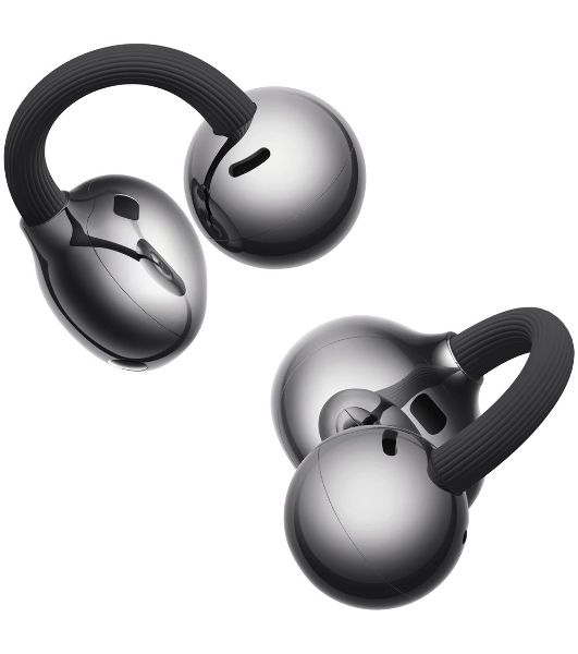 Наушники TWS Huawei FreeClip 2 черный, открытые (клипсы), Bluetooth, быстрая зарядка, до 8 ч