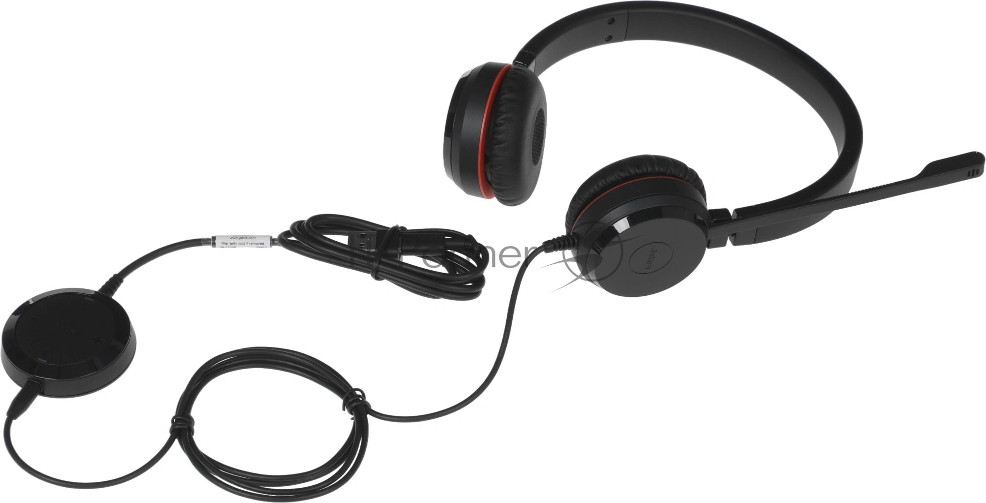 Гарнитура Jabra Evolve 30 II чёрный, проводная, USB