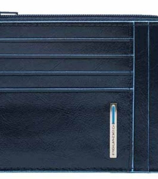 Картхолдер Piquadro Blue Square PU1243B2R/BLU2 синий, натуральная кожа