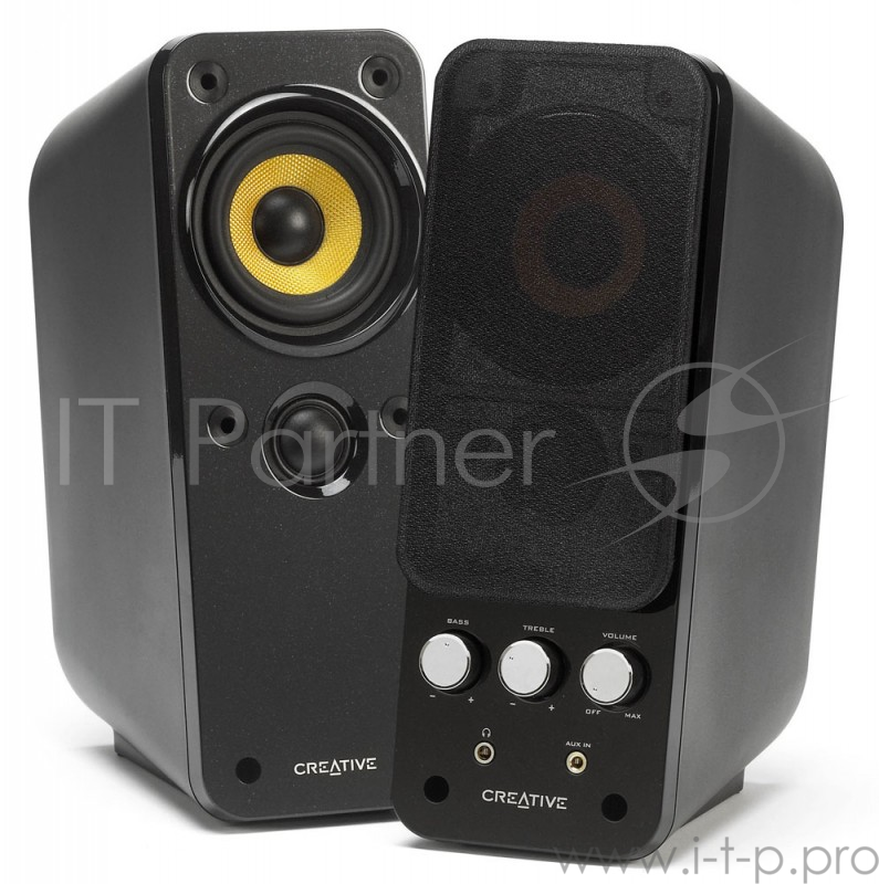 Акустическая система Creative GigaWorks T20 series II 2.0 черный 28Вт (51MF1610AA000)