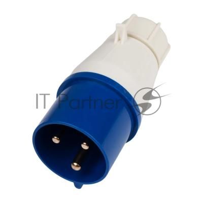Вилка переносная PPC 023 2Р+РЕ 32А 220В IP44 Jazzway