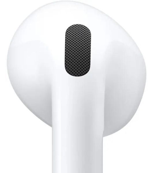 Наушники TWS Apple AirPods 4 ANC белый, вкладыши, Bluetooth, активное шумоподавление, беспроводная зарядка, до 4 ч