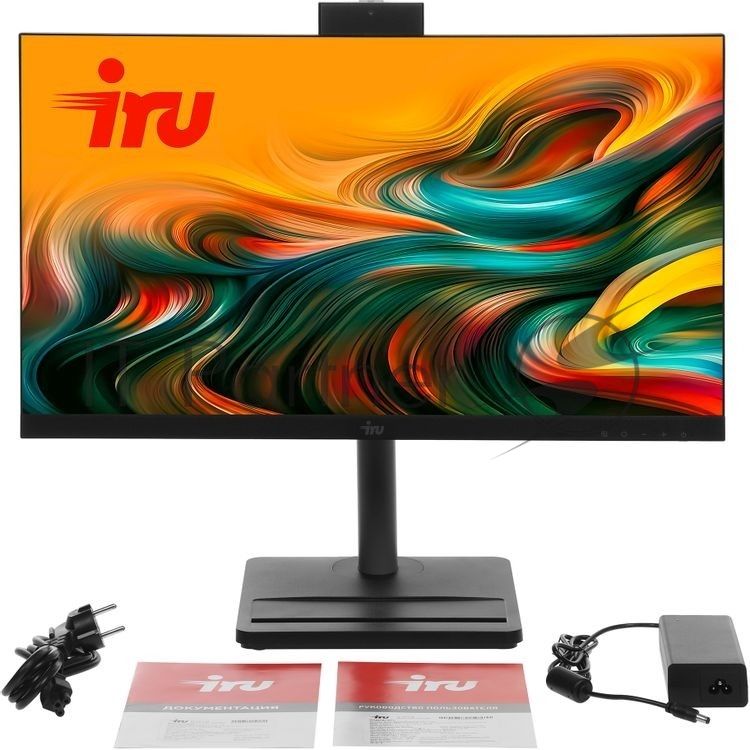 Моноблок IRU Tactio 24ID5 24.5" Full HD i5 12400 (2.5) 16Gb SSD512Gb UHDG 730 без ОС GbitEth WiFi BT 120W Cam черный 1920x1080 (RUS)