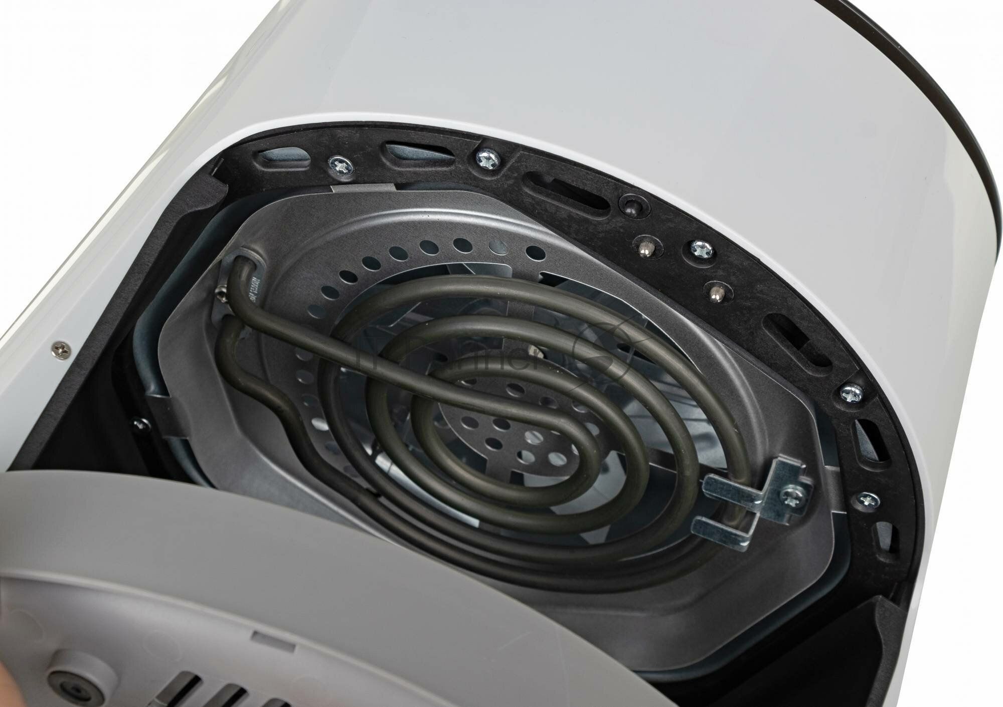 Аэрофритюрница Steba HF 1000 белый/чёрный, 1500 Вт, 3.5 л, 0.5 кг, съёмная чаша, антипригарное покрытие, таймер