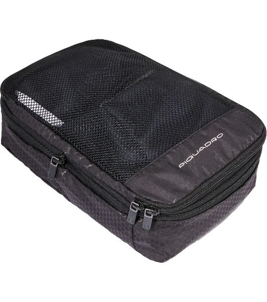 Органайзер для путешествий Piquadro AC6373TA/N MEDIUM 280х190х90мм полиэстер черный