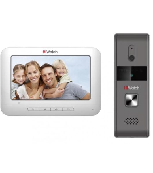Видеодомофон Hikvision DS-D100KF белый