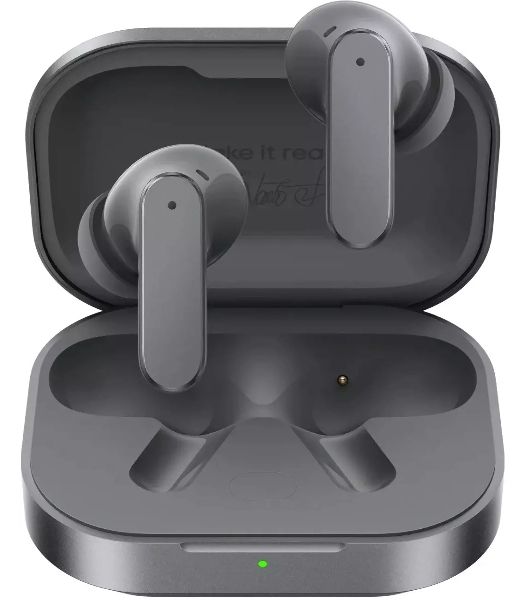 Наушники TWS Realme Buds Air 8 темно-серый, внутриканальные, Bluetooth, активное шумоподавление, до 10 ч