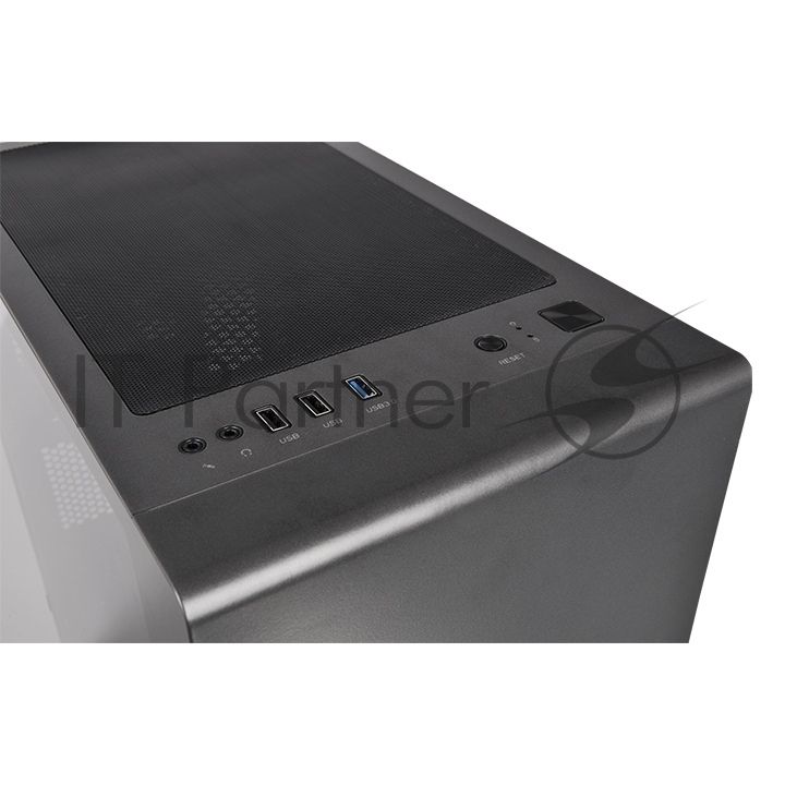 Компьютерный корпус S100 TG CA-1Q9-00S1WN-00 Black/Win/SPCC/Tempered Glass*1/120мм Standard Fan*1
