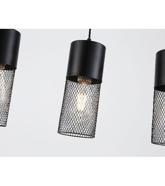 Светильник Ambrella light TR8501/3 BK черный E27/3 max 60W 550*100*1000