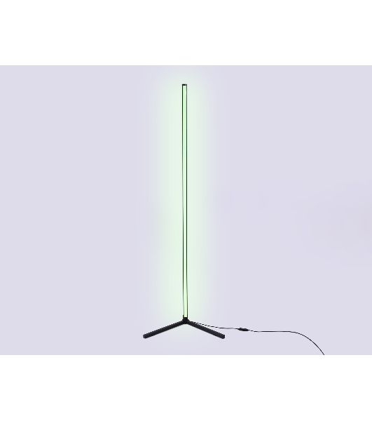 Светильник Ambrella light FL8027 BK черный LED 20W RGB D32*1650 (ПДУ РАДИО 2.4G)