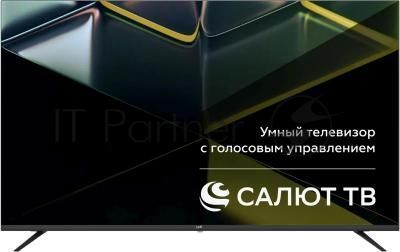 Телевизор LEFF 55" 55U680T черный DLED 4K UHD 60Hz Smart Салют ТВ