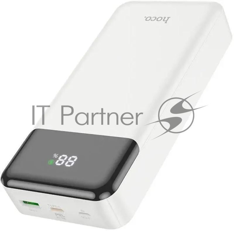 Портативный аккумулятор Hoco J102A Cool figure 20000mAh QC/PD 20W 5A USB-A/USB-C белый (J102A COOL FIGURE белый)