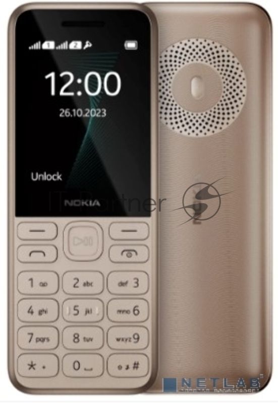 Мобильный телефон Nokia 130 DS TA-1576 золотыстый