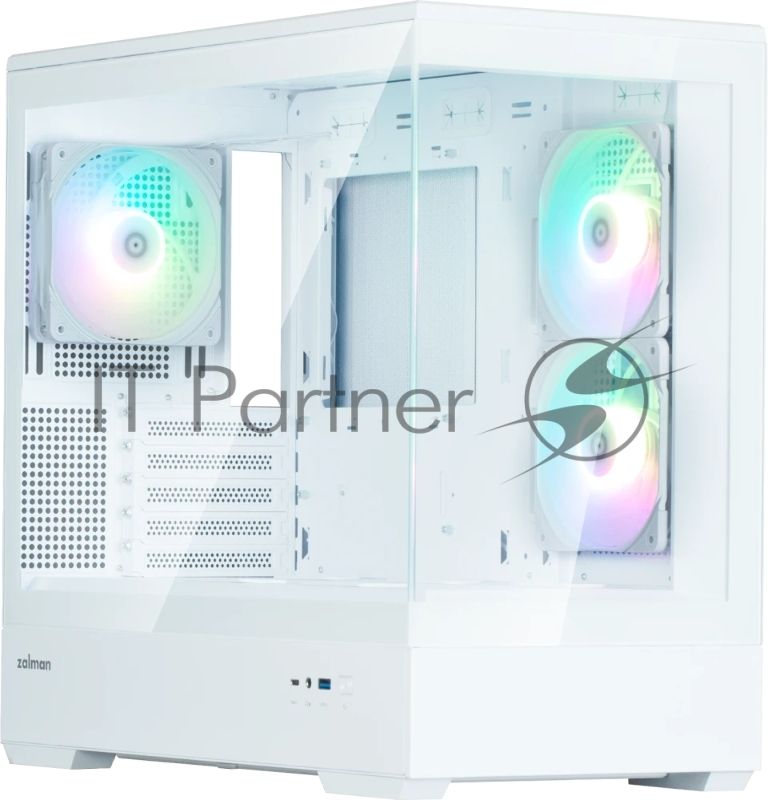 Компьютерный корпус Zalman Minitower P30 White V2 (mATX, White, без БП)