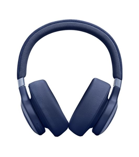Беспроводные/проводные наушники JBL Live 770NC синий, полноразмерные, Bluetooth 5.3 + проводной, адаптивное шумоподавление, до 65 ч