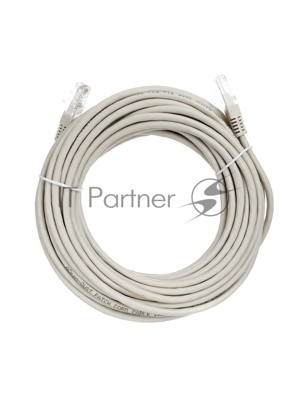 Патч-корд литой Aopen/Qust ANP511_10M UTP кат.5е 10м серый