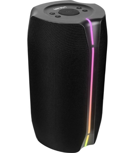 Портативная колонка Ural Болт 45х20 черный 450W 2.0 BT/3.5Jack/USB-C 10м 8000mAh (УРАЛ БОЛТ 45Х20)