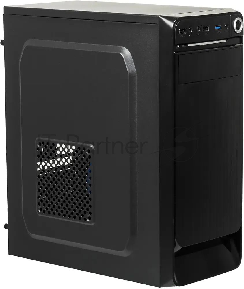 Компьютерный корпус Accord E-01 черный без БП ATX 1x80mm 1x92mm 2x120mm 2xUSB2.0 1xUSB3.0 audio