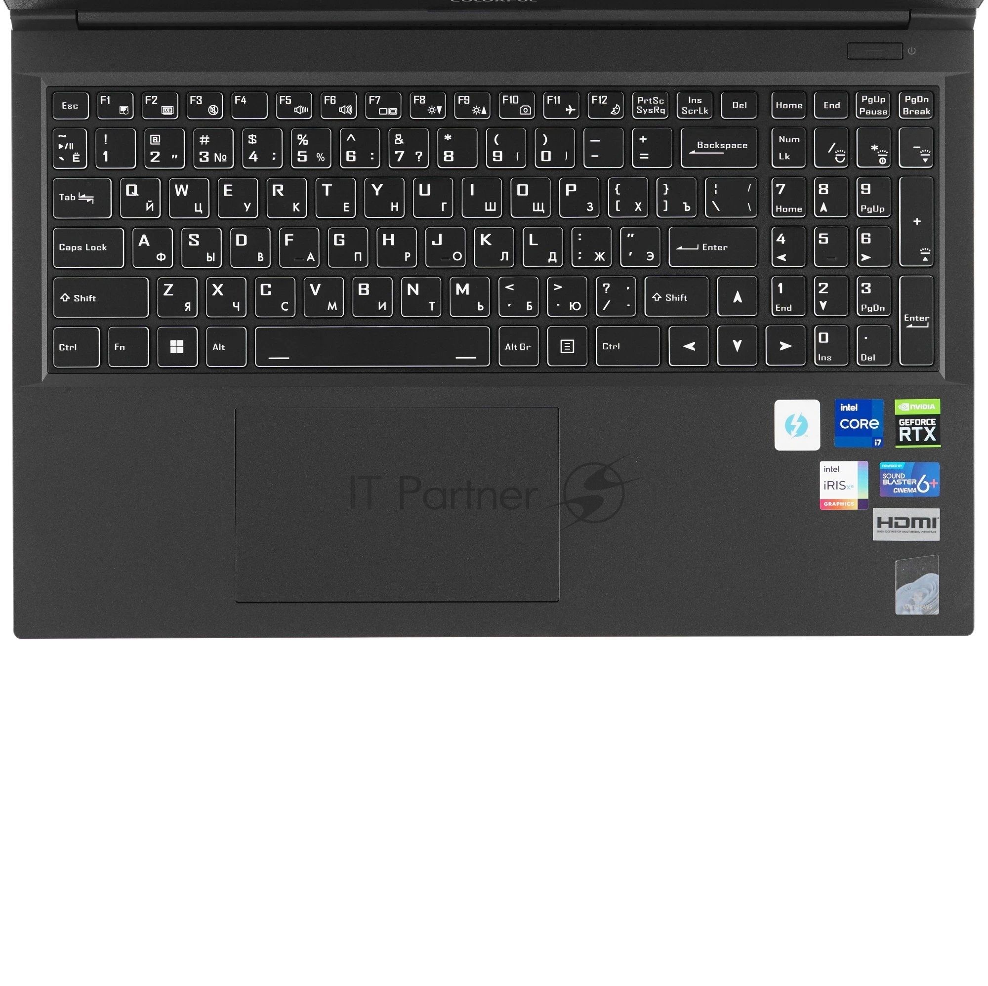 Ноутбук Colorful X15 XS-HE55016512B-1EAA/15.6"/IPS/Intel Core i5-12450H/16Gb/512Gb SSD/NVIDIA GeForce RTX 3050 4Gb/Windows 11 Home/серый/2.1kg