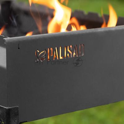 Мангал Palisad Camping сварной, 605х375х138/640 мм, сталь 2 мм
