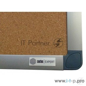 Демонстрационная доска Cactus CS-CBD-120X150, пробковая 120х150см алюминиевая рама