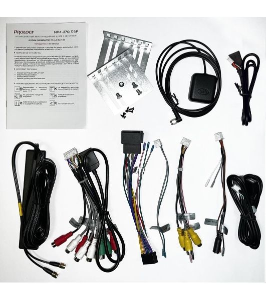Автомагнитола Prology MPA-270 DSP, 2 DIN, 9", Android 10, Bluetooth, USB Type-A, AUX, GPS, 4G