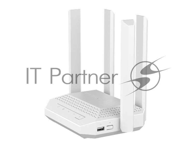 Маршрутизатор Keenetic Hopper (KN-3811) AX3000 10/100/1000BASE-TX/4G ready белый