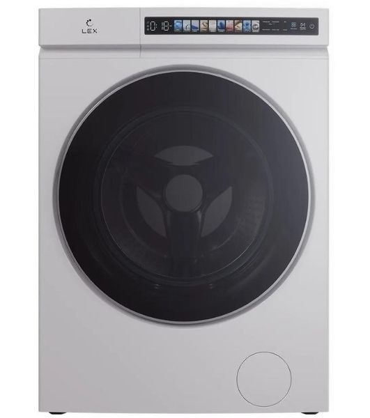 Стирально-сушильная машина LEX LWM 10612 WHID MAGNA белый, загрузка фронтальная 10 кг, 1200 об/мин., класс: A+++