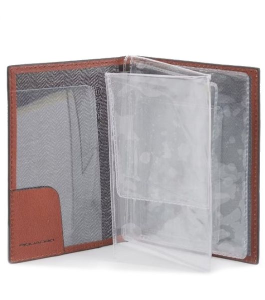 Обложка для документов Piquadro Black Square PP5256B3/CU светло-коричневый натур.кожа