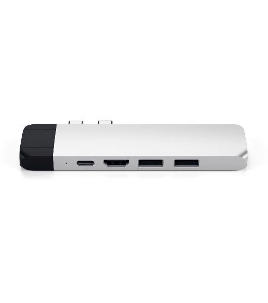 USB-концентратор Satechi ST-TCPHES, USB Type-C, USB 3.0/RJ-45/USB Type-C/HDMI/microSD, USB