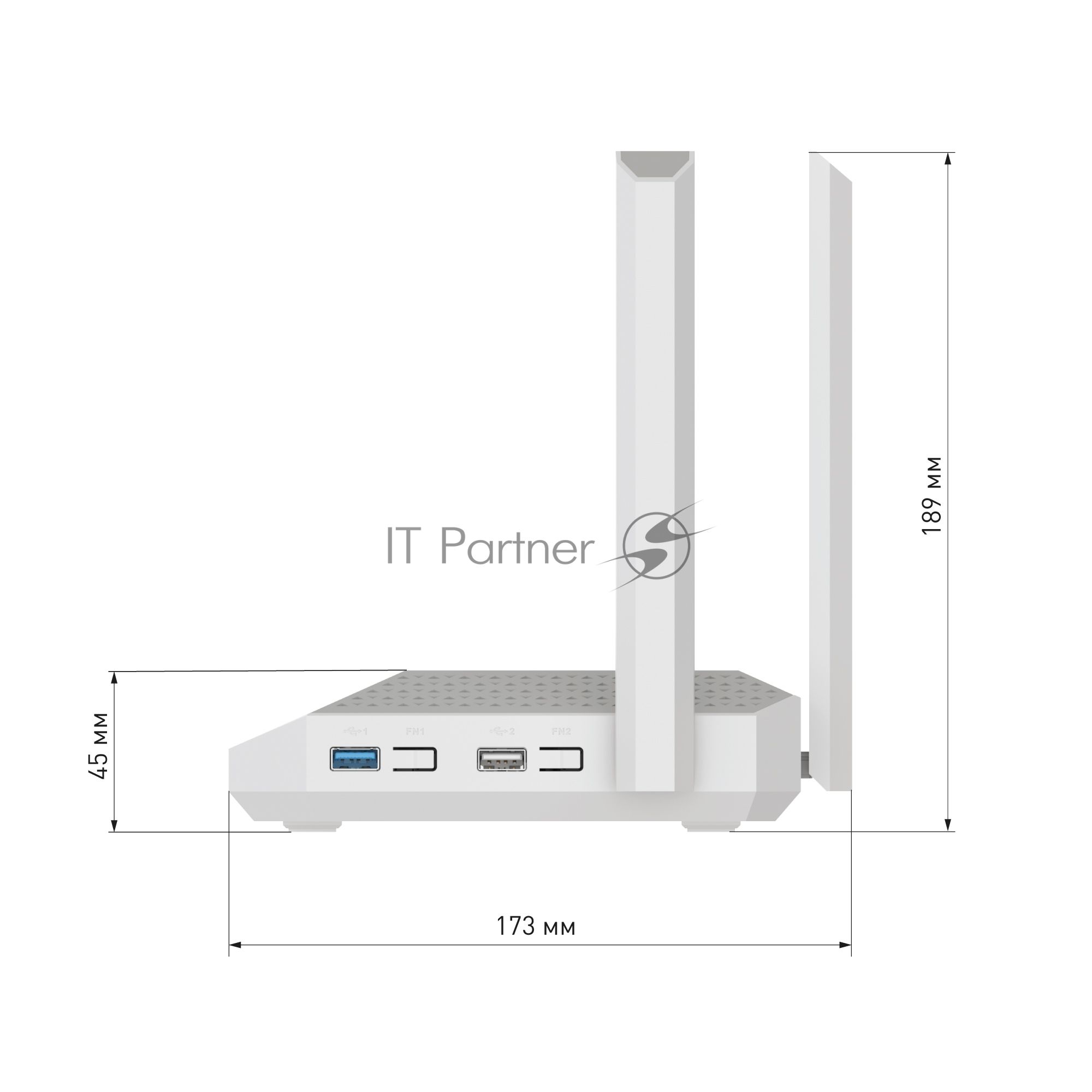 Мультигигабитный интернет-центр Netcraze Giga (NC-1012) с Mesh Wi-Fi 6 AX3000, Smart-коммутатором 1×2.5G/SFP и 4×1G, многофункциональными портами USB 3.0 и 2.0